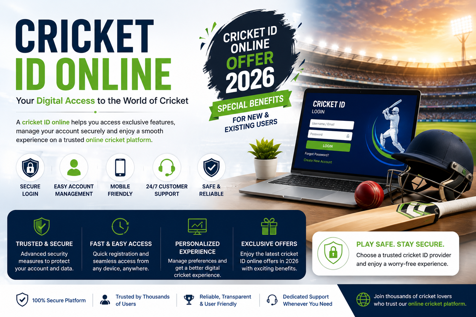 Cricket ID Online Guide: Features, Safety & 2026 Offers Today