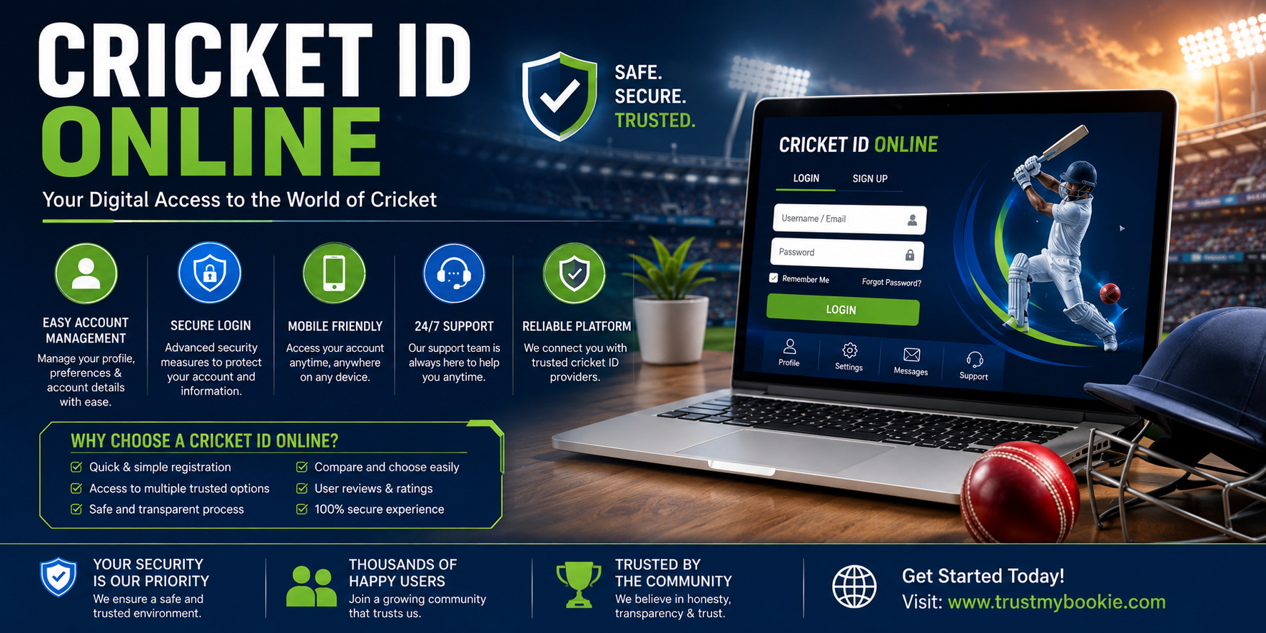 Cricket ID Online: Complete Guide to Safety and Account Access